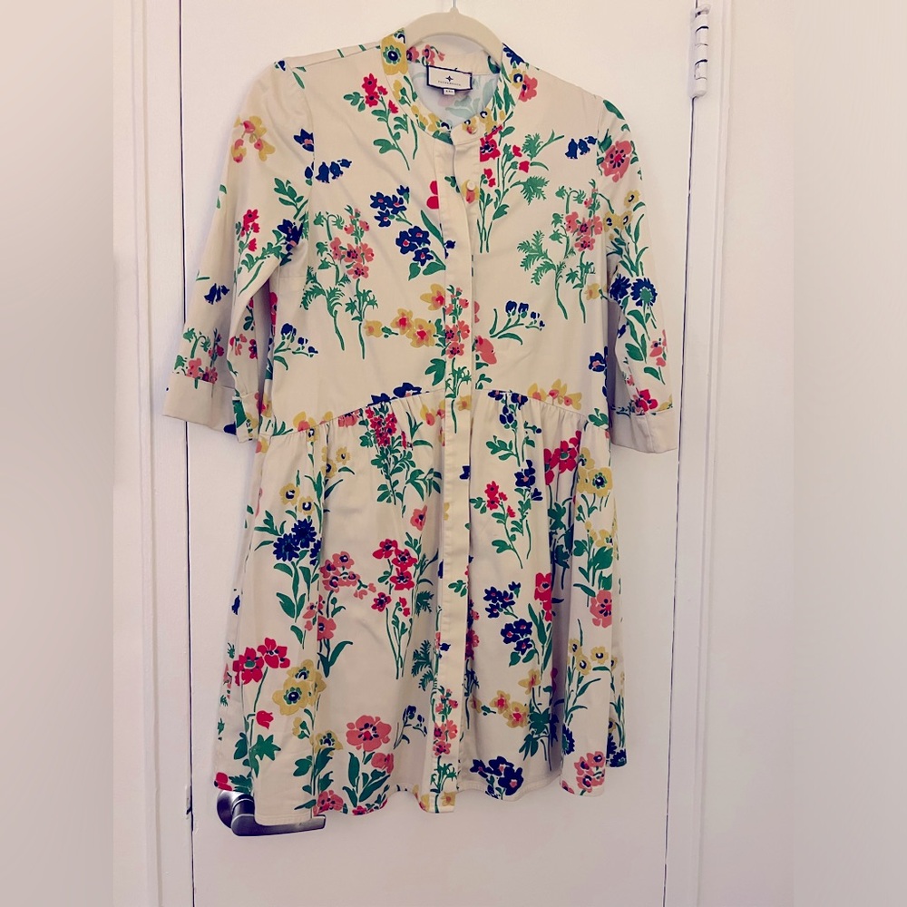 Tuckernuck loose multi-color floral dress. Size XXS - Picture 8 of 8